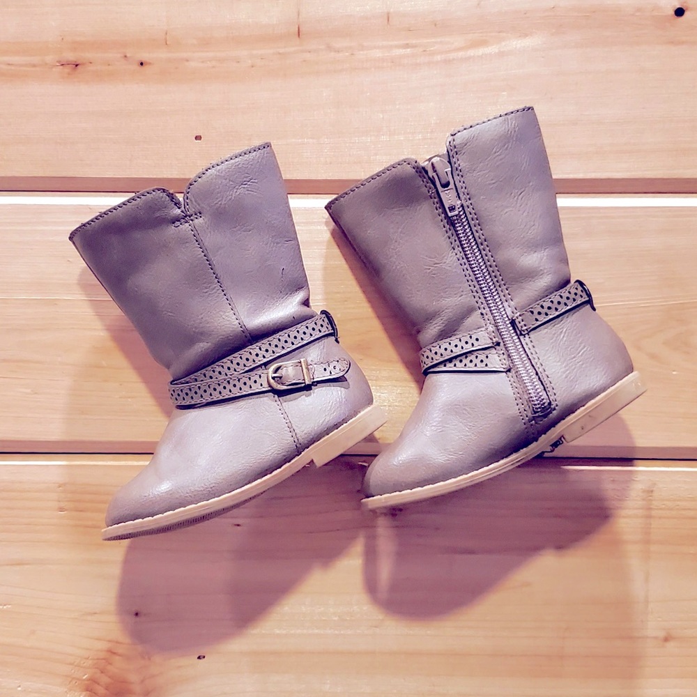 Leather-like Boots